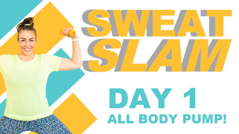 Sweat Slam - Day 1 - All Body Pump! from Pilates By Georgia
